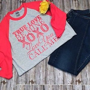 🎈SALE🎈VALENTINES DAY COTTON TEE SHIRT